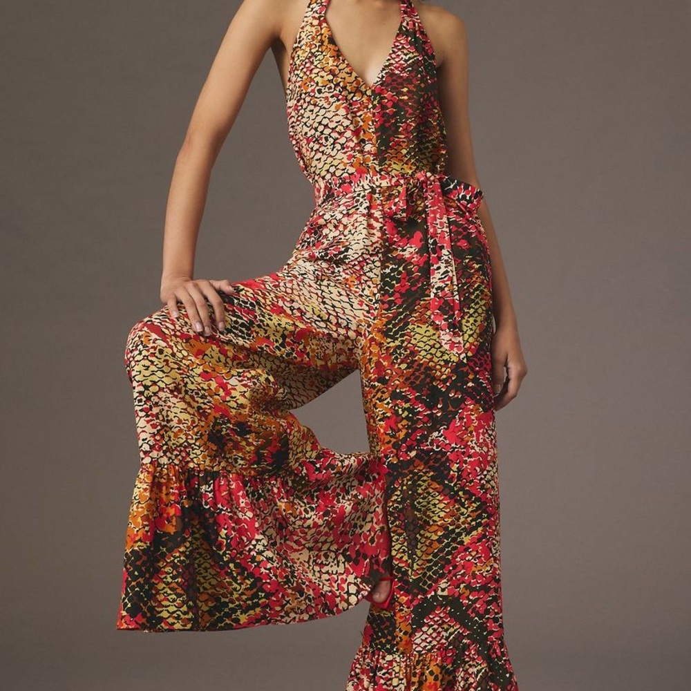 Tracy Reese Vibrant Patterned Jumpsuit